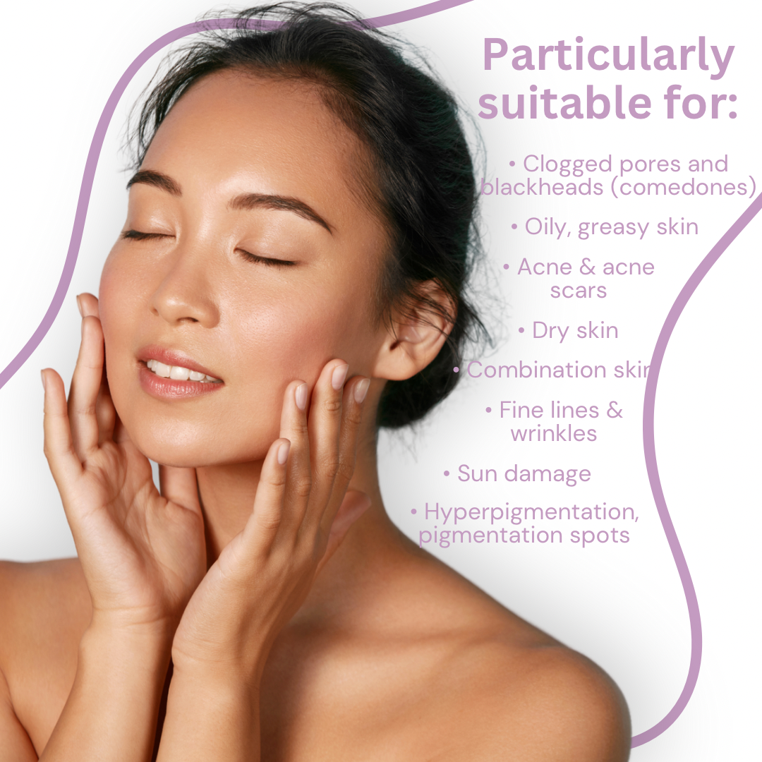HydraGlow™ I Deep cleansing for pore-deep clean skin!